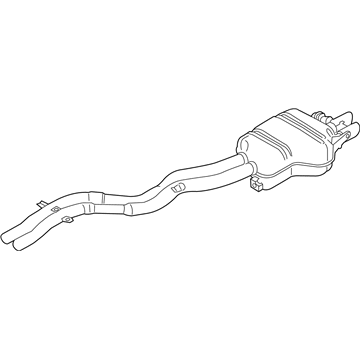 2012 BMW Z4 Tail Pipe - 18307647052