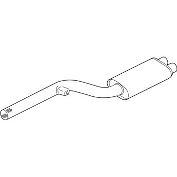 BMW Z4 Exhaust Pipe - 18307647053
