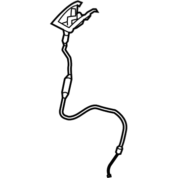 BMW 52202997567 Bowden Cable Right