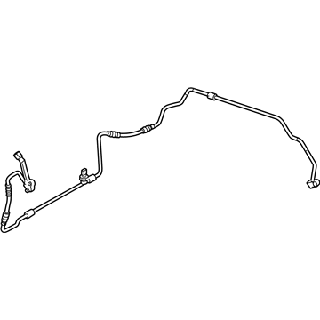 2008 BMW 135i A/C Liquid Line Hoses - 64509209728