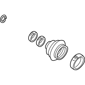 BMW 33219067820 Repair Kit Bellows, Exterior