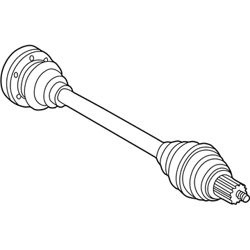 BMW 33217504520 Exchange Output Drive Shaft