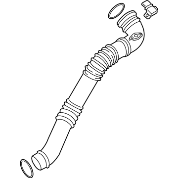 2015 BMW X1 Air Intake Coupling - 13717607941