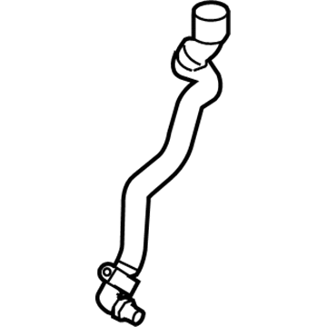 2010 BMW X6 Radiator Hose - 17127584561