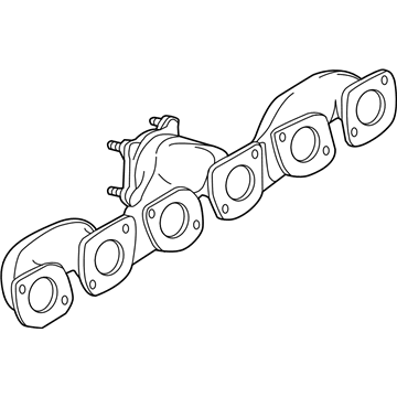 2011 BMW 750i xDrive Exhaust Manifold - 11627638778