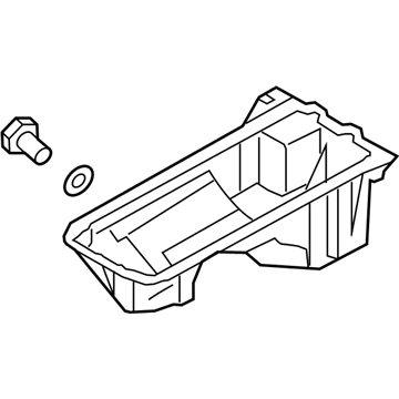 BMW 435i Oil Pan - 11137586555