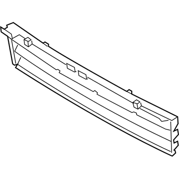 BMW 51117415562 Grille, Air Inlet, Middle