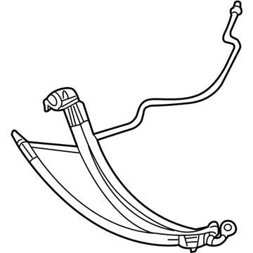 2005 BMW 645Ci Power Steering Hose - 32416783577