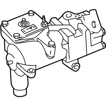 BMW 750iL Steering Gearbox - 32131141335