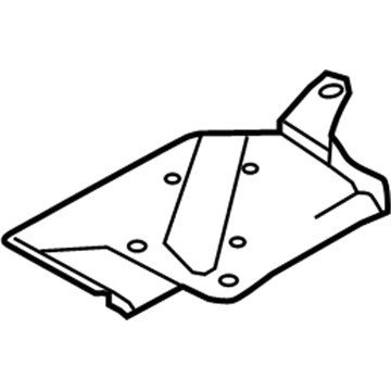 BMW 51757258050 Underbody Panelling, Side Right