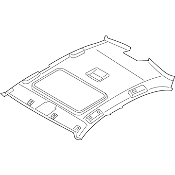 BMW 51448079199 HEADLINING, LIFT-UP & SLIDE