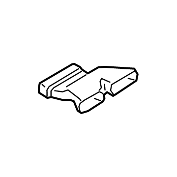 BMW 51477434332 Air Duct, Rear Compartment