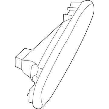 2003 BMW Alpina V8 Roadster Bumper Reflector - 63148385939