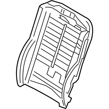 BMW 52107414584 Backrest Frame, Electrical