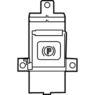 BMW 61319878669 PARKING BRAKE SWITCH