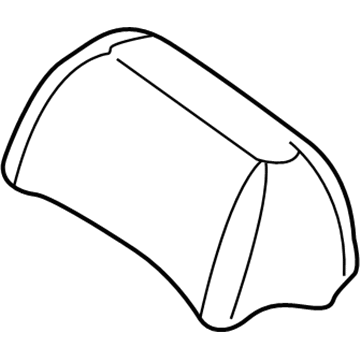 BMW 52208225915 Head Rest Cloth