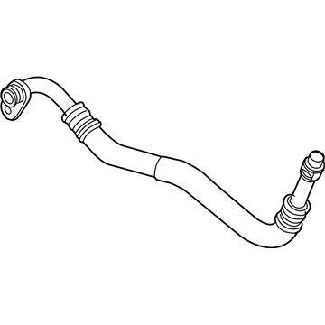 BMW 535i xDrive Oil Cooler Hose - 17227560979