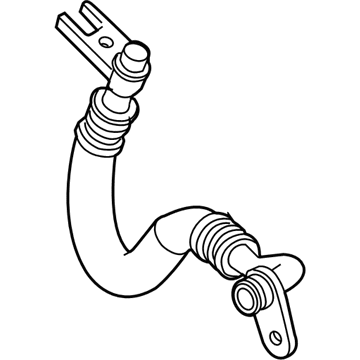 2008 BMW 535xi Oil Cooler Hose - 17227560980