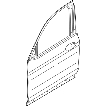 BMW 41517478340 Door, Front, Right