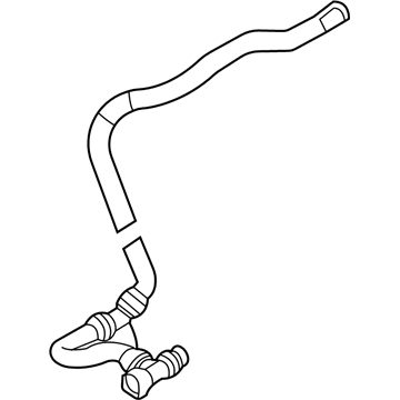 BMW X4 Coolant Reservoir Hose - 17129797623