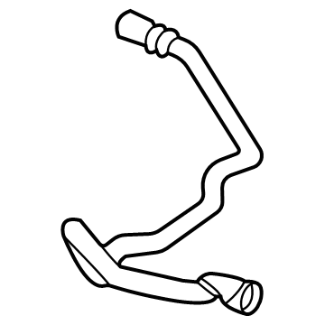 2020 BMW X4 Coolant Reservoir Hose - 17129894755