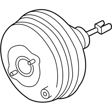 BMW 528i xDrive Brake Booster - 34336790454