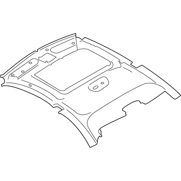 BMW 51447351230 Headlining, Lift-Up & Slide-Back Sunroof