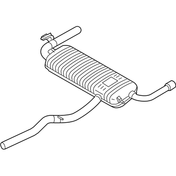 2020 BMW X2 Tail Pipe - 18309494190