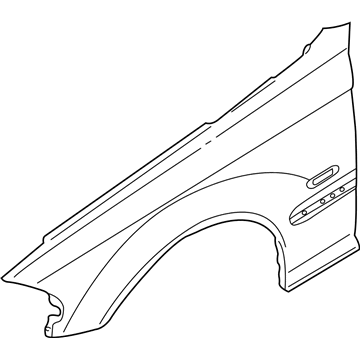 BMW 41358240405 Side Panel, Front Left