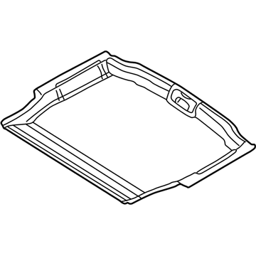 BMW 51478236311 Luggage Compartment Pan