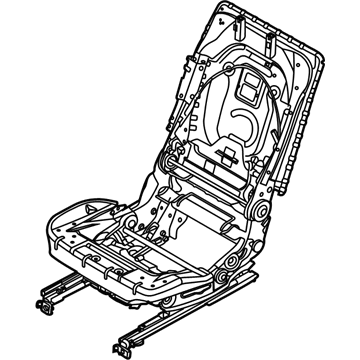 BMW 52207437544 SEAT MECHANISM RIGHT