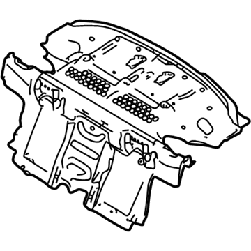 BMW 41138208917 Partition Trunk