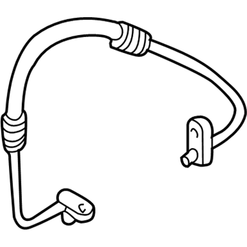 BMW 64538377252 Condenser-Dryer Pressure Hose Assy