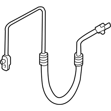 2003 BMW Alpina V8 Roadster A/C Liquid Line Hoses - 64538377251