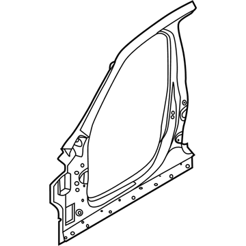 BMW 41007494062 Column A With Right Rocker Panel