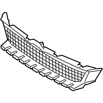 BMW 51117211472 Grille, Air Inlet, Middle