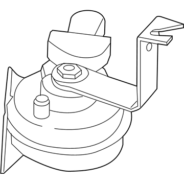 BMW 61337245422 Low Pitch Horn