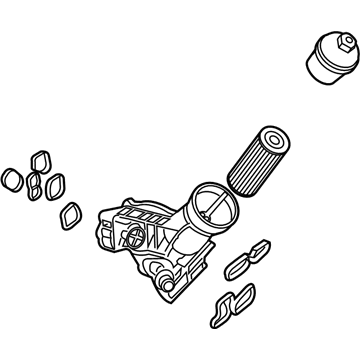 2018 BMW 540i Oil Filter - 11428583895