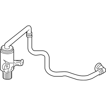 BMW 16137207369 Exhaust Steam Pipe With Dust Filter