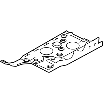 BMW 41007347288 Right Reinforcement Floor Panel