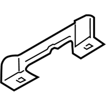 BMW 41217168978 Bracket, Side Panel, Bottom Right