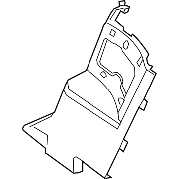 BMW 51477362583 Lateral Trim Panel Rear Left