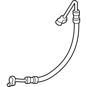 BMW 64539382725 Pressure Hose, Compressor-Condenser