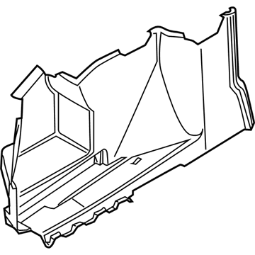 BMW 51477011932 Trunk Trim Panel, Right