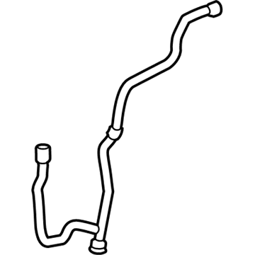 2018 BMW X5 M Coolant Reservoir Hose - 17127849685