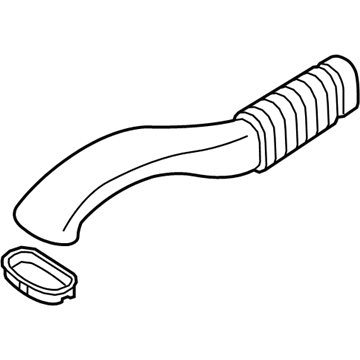 2011 BMW X5 Air Hose - 13717798341