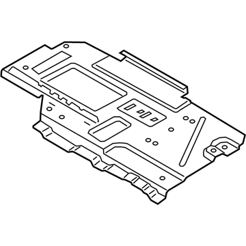 BMW 61217636909 Battery Tray