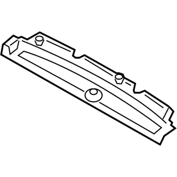 BMW 51758093938 UNDERBODY PANELING, REAR