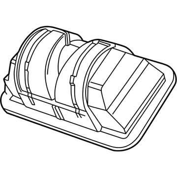 BMW 64116908485 Empty Housing For Heater/Air Condit.Unit