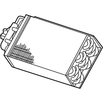 BMW 64518398840 Evaporator